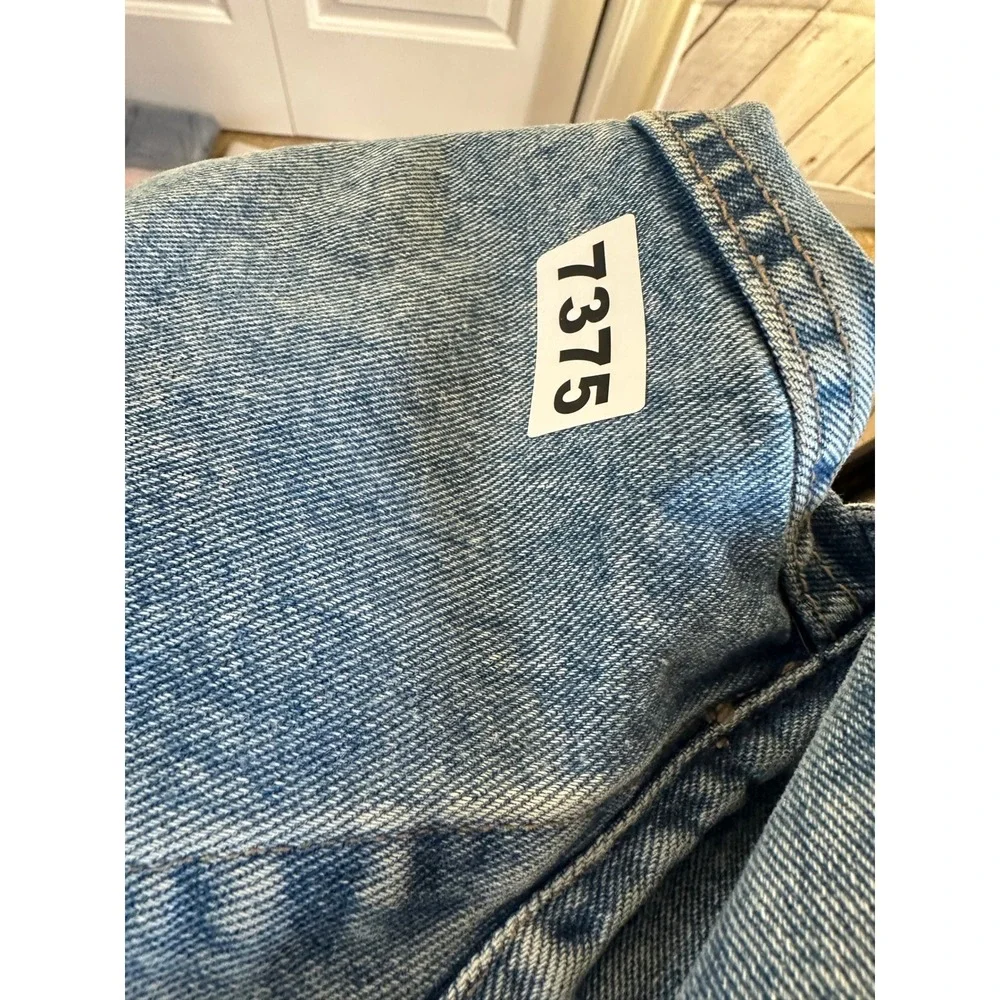 Vintage Guess Jeans‎ Denim Jacket Mens Large  Blue Trucker 10807 Hong Kong